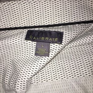 Calibrate Button Down